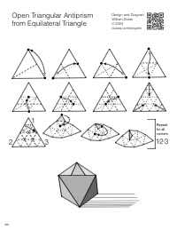 Open Triangular Antiprism